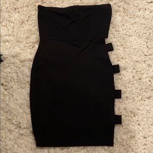Short black dress